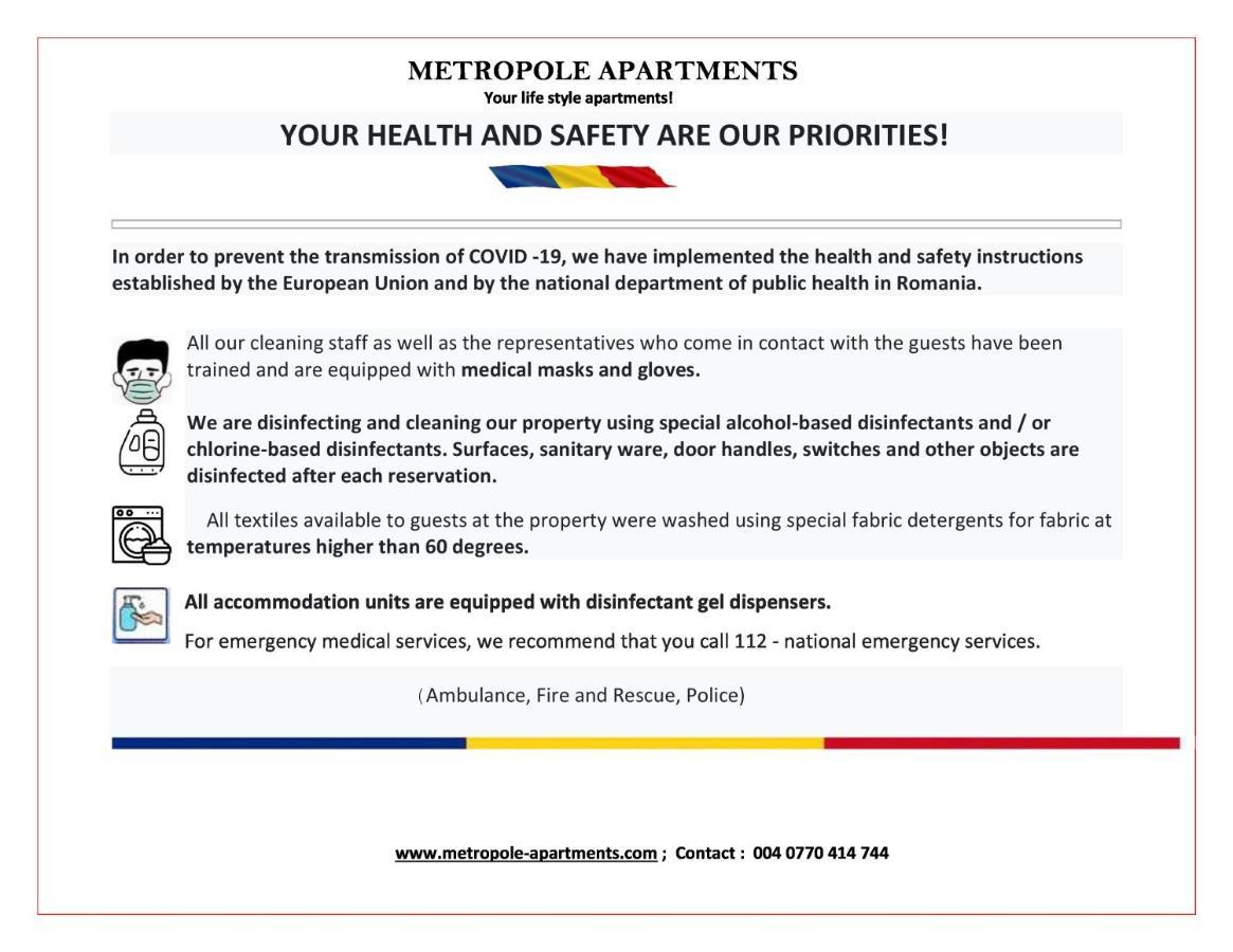 Metropole Apartments Old Center 布加勒斯特 外观 照片